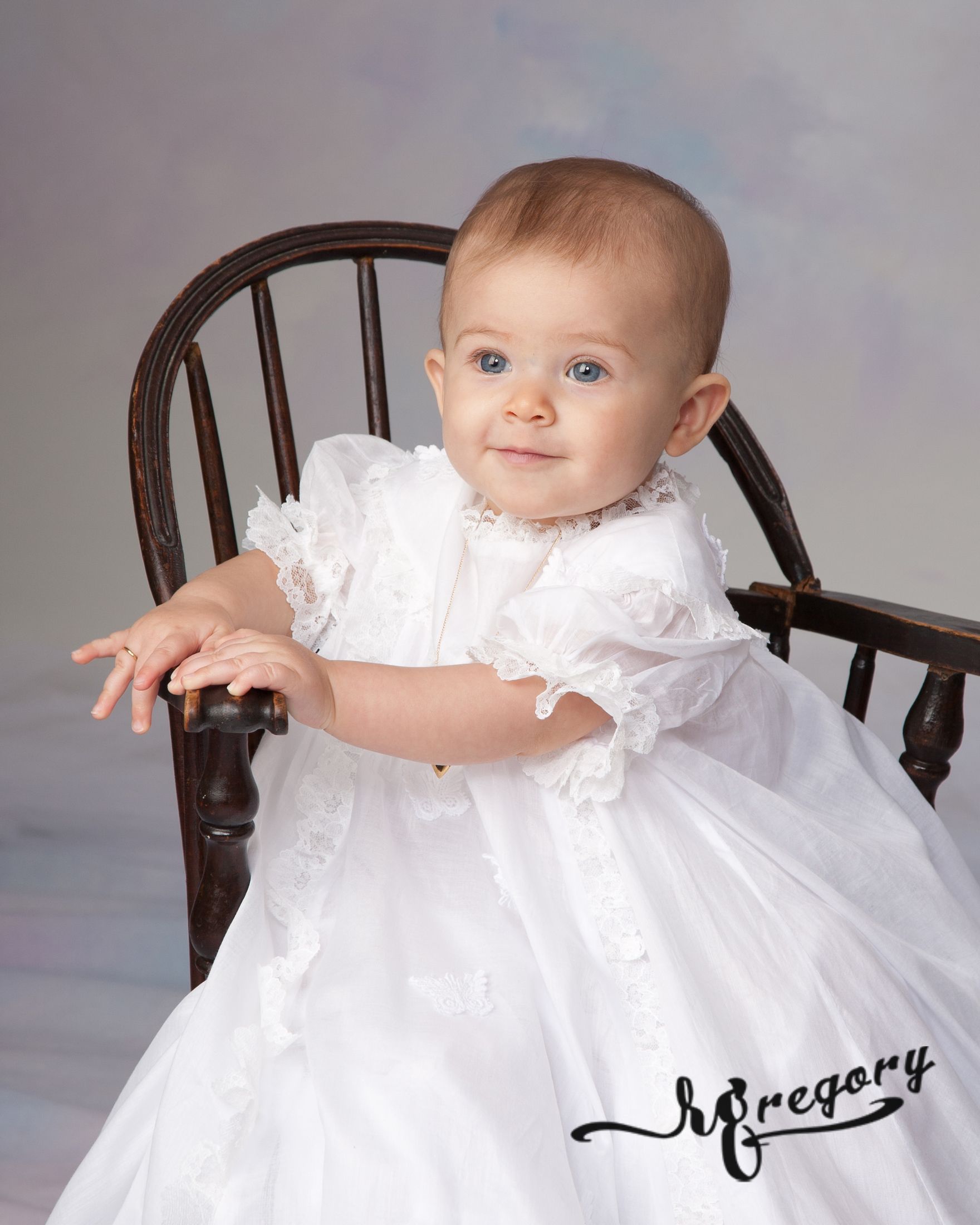 baby girl in chair child photograph